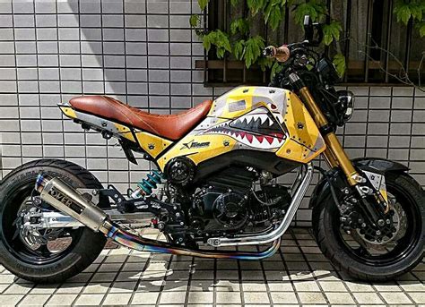 Custom Grom / MSX 125 Stretched & Lowered + Wild Paint | Honda-Pro Kevin
