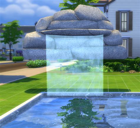 Mod The Sims Three Waterfalls Around The Sims 4 Sims Waterfall