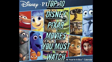 Top 10 Disney Pixar Movies You Must Watch Youtube