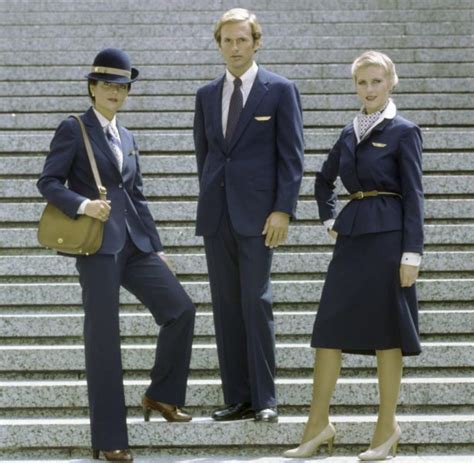 A Brief History Of Flight Attendant Uniforms In Pictures The Points