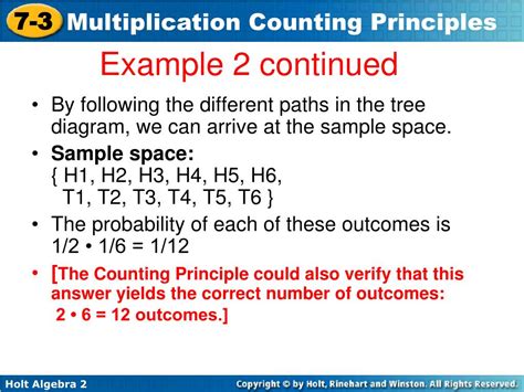 Ppt Example 1a Using The Fundamental Counting Principle Powerpoint Presentation Id6453966