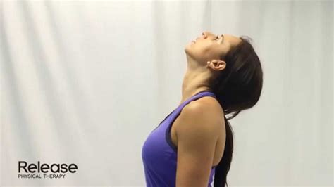 Cervical Spine Retraction Extension Mckenzie Exercise For Neck Youtube