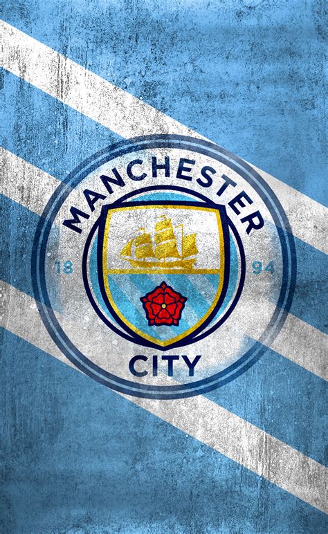 Manchester City Logo Mobile Wallpaper By Adik1910 On Deviantart