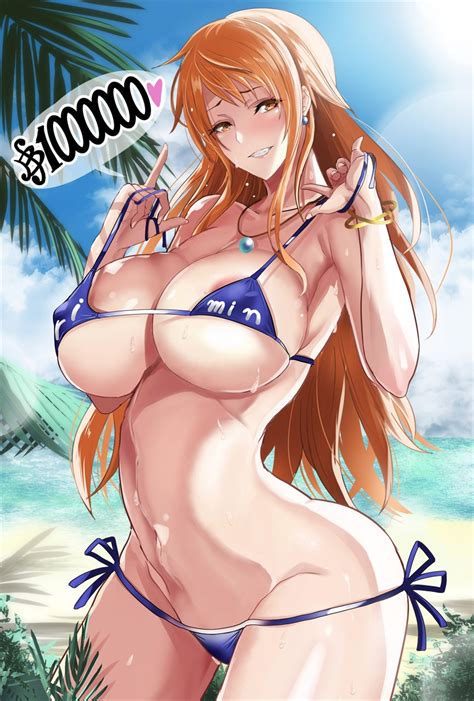 Nami One Piece One Piece Highres Tagme 1girl Breasts Large