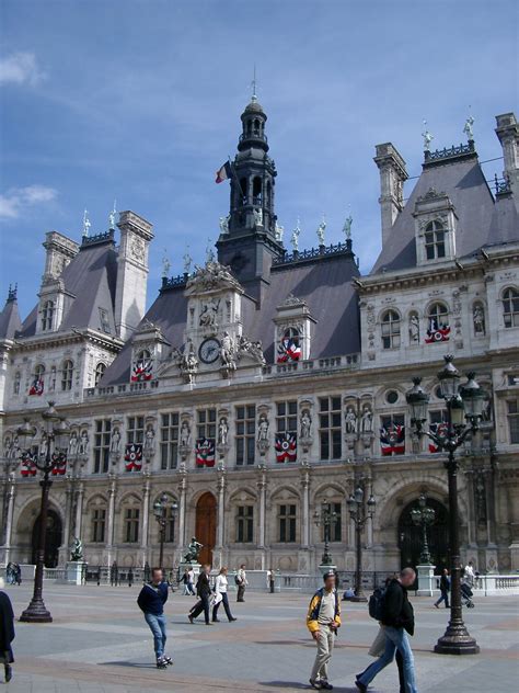 Free Stock Photo Of Exterior View Of The Paris City Hall Photoeverywhere