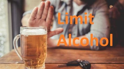 Limit Your Alcohol Consumption