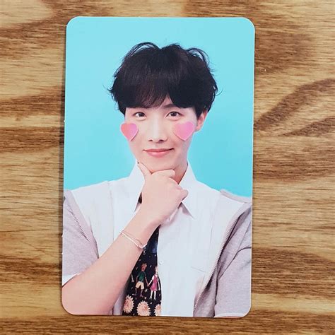Bts Love Yourself Answer Jhope Photocard Scan Bts Love Yourself