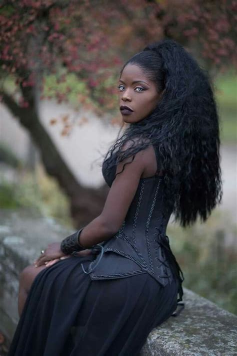 pin by linda gaddy on gothic wicca steampunk and amazing black women black beauties dark beauty