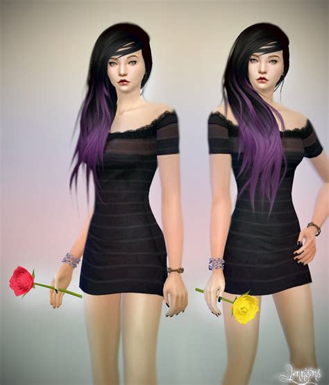 Rose In Hand New Mesh Sims 4 Accessories