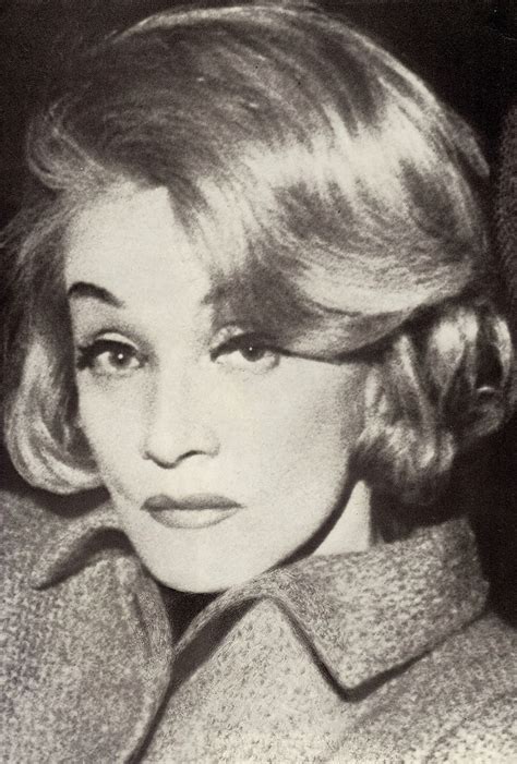 Marlene Dietrich Mid 1960s From Marlene Dietrichs Special Edition Of