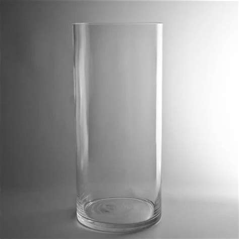 10 Inch Cylinder Glass Vase Shape Round At Rs 225piece In New Delhi