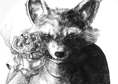 Rocket Raccoon By Zobly On Deviantart
