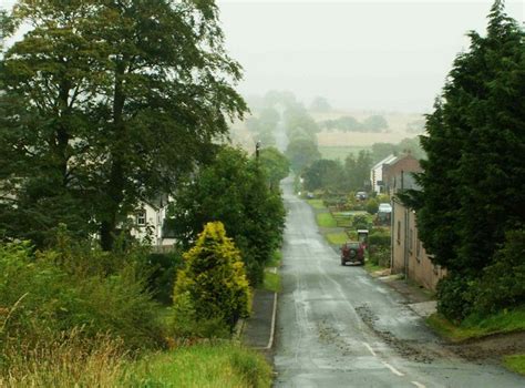 Misty View Downhill To Roadhead © Rose And Trev Clough Geograph
