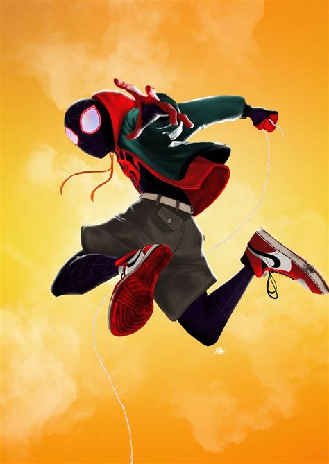 Miles Morales Spider Man Art Spiderman Art Superhero Wallpaper