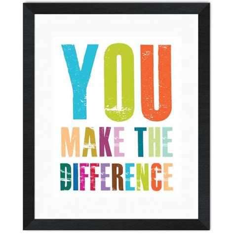 You Make A Difference Inspirational Art 346554fx Inspirational Art
