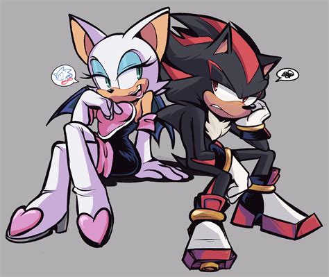 Shadow And Rouge Shadow The Hedgehog Wallpaper 44466086 Fanpop