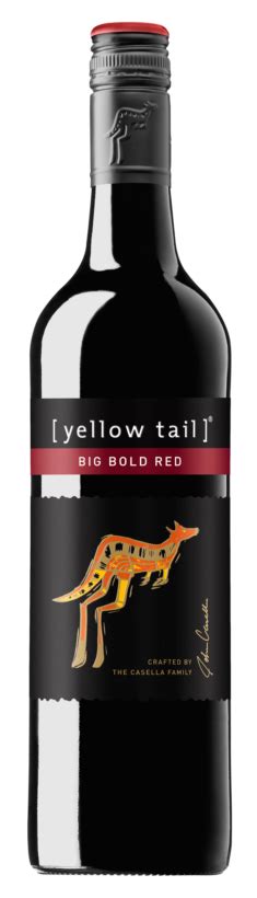 Big Bold Red Yellow Tail Wines Us Great Australian Wine