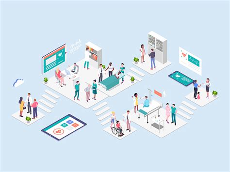 Hospital Isometric By Angelbi88 On Dribbble
