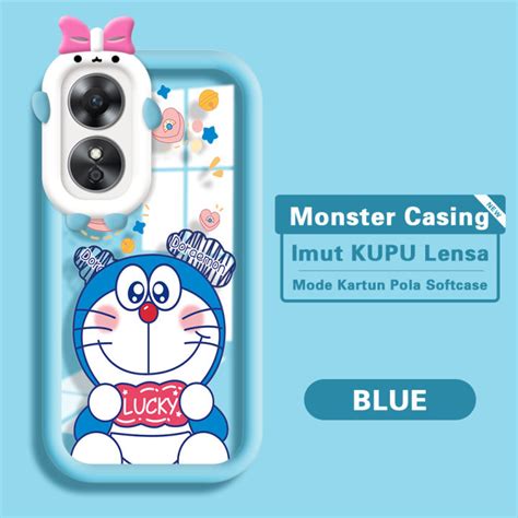 （lokal ready hontinga case casing ponsel untuk hp oppo a17 a17k casing terbaru kartun imut