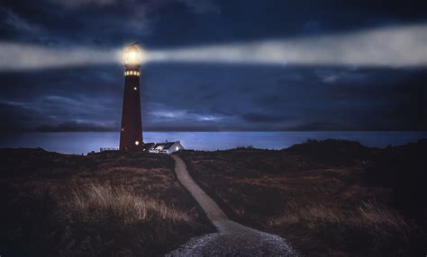 Lighthouse At Night Wallpapers Top Free Lighthouse At Night