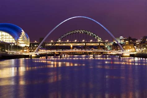 Photo Of Newcastle Quayside Bridges Newcastle Upon Tyne