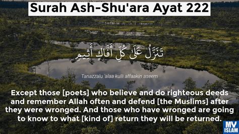 Surah Ash Shuara Ayat 222 26222 Quran With Tafsir