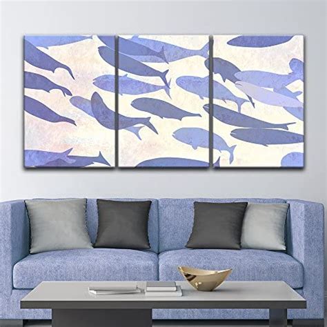 Teal And Grey Abstract Art Painting X3 Panels Canvas Art Wall26
