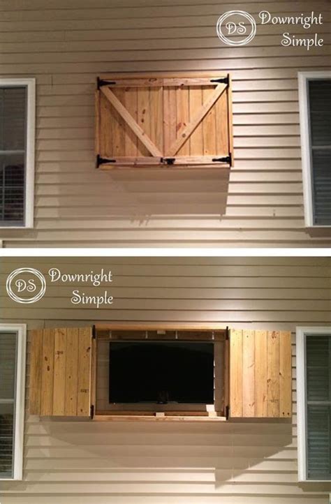Find the perfect stage for your tv with our stand and media cabinet ideas for living rooms. 20+ Awesome Outdoor DIY Projects