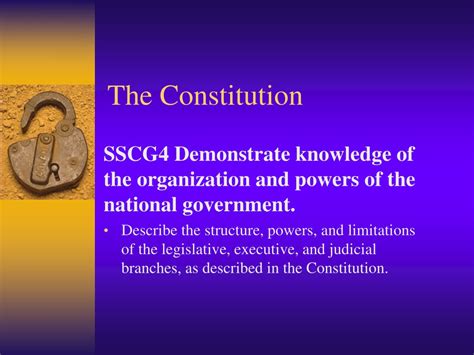 Ppt The Constitution Powerpoint Presentation Free Download Id240212