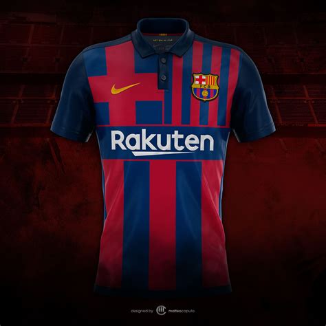 Fc barcelona store featuring a barcelona jersey, shirt or jacket for any la blaugrana fan. FC Barcelona "Logo/Shirt" concept design. on Behance