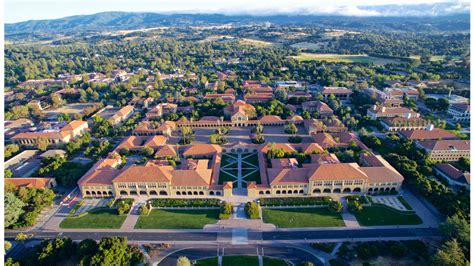 Stanford University Main Quad Dronestagram