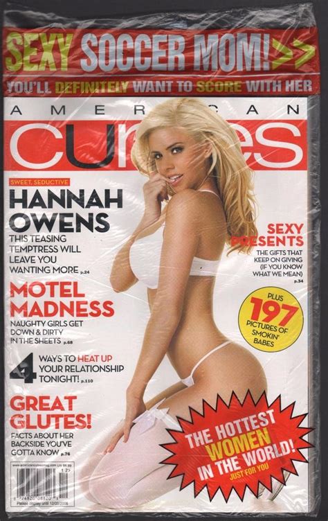 December 2008 American Curves Magazine No 47 Sealed Hannah Owens 1878944557