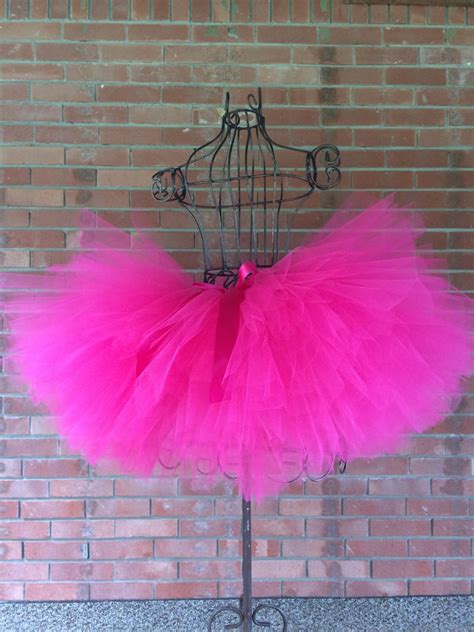 Fuchsia Adult Tutu For Waist Up To 34 12 Great For Etsy