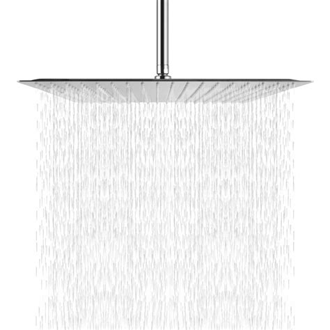 shower heads and combos luxury led xxl rain shower stainless steelshower head shower head rain