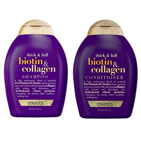 Ogx Thick And Full Biotin And Collagen Shampoo Reviews In Shampoo