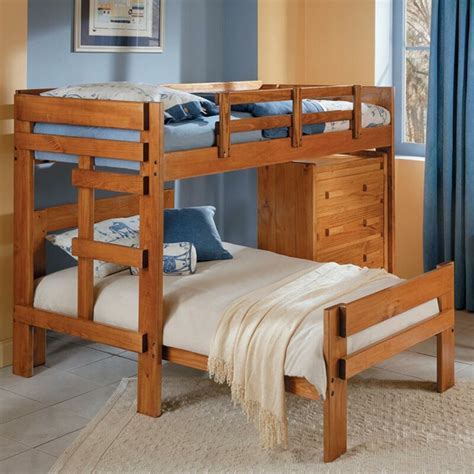 The average price for l. Chelsea Home Twin over Twin L-Shaped Bunk Bed with 4 ...