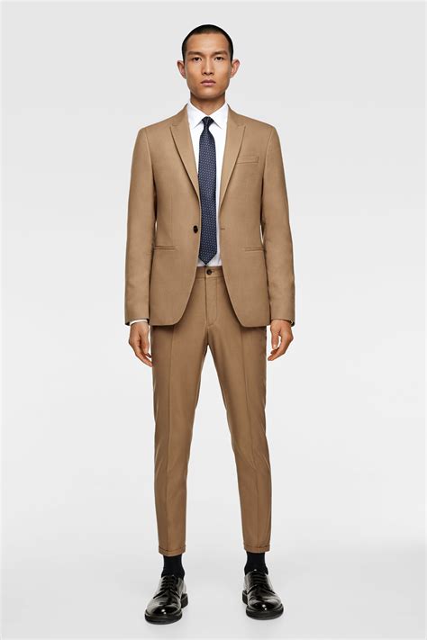 Mens Suits New Collection Online Zara United States Trajes