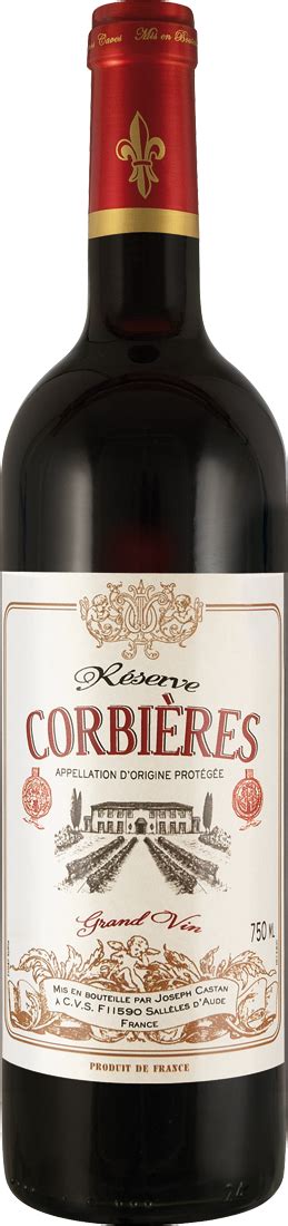 Joseph Castan Corbières Grand Vin Rouge Réserve Ebrosia