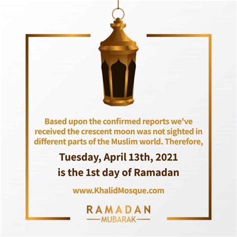 When Is Ramadan 2022 Khalid Mosque Toronto Canada
