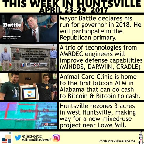 Find 38 listings related to atm coiners bitcoin atm in huntsville on spetsblankvrn.ru see reviews, photos, directions, phone numbers and more for atm coiners bitcoin. This Week in Huntsville: Battle goes for governor; AMRDEC updates tech for defense; Animal Care ...