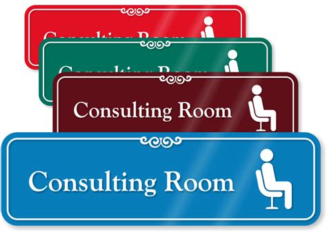 Consulting Room Signs Consulting Room Door Signs