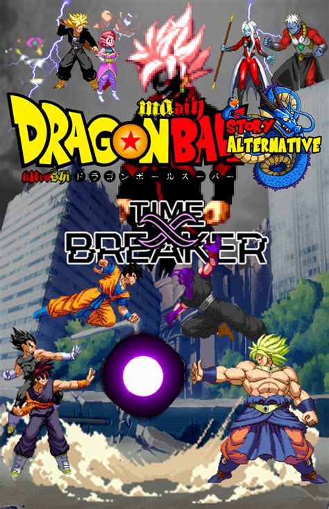It's also available to stream on funimationnow and amazon. Dragon Ball Time Breaker Arc Poster by TimeBreakerSprites on DeviantArt