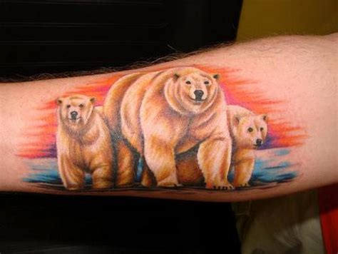 22 Bear Tattoos With Physical And Spiritual Meanings Tattooswin