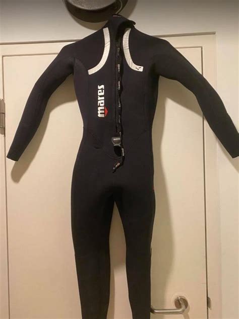 Mares Pioneer 5mm Scuba Diving Woman Wetsuit Size S2 Hood Sports