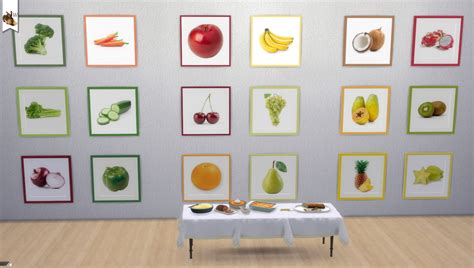 We did not find results for: Wtrshpdwn's Sims 4 Creations - Kitchen Produce Wall Art So I got a little nuts...