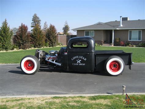 1939 Ford Rat Rod Pickup Truck 91c Notched Bagged In Rear
