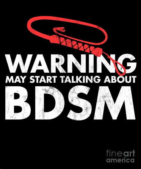 Warning Talking Bdsm Funny Kinkster Dom Drawing By Noirty Designs