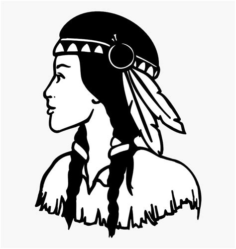 Native Americans In The United States Woman Clip Art Native American