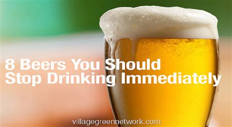 8 beers that you should stop drinking immediately