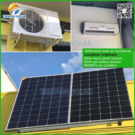 Vietnam 100 Off Grid Dc Solar Air Conditionerprojecttanfon Solar